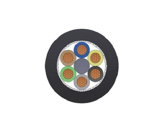 中度柔性屏障拖链电缆 产品图片